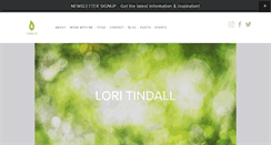 Desktop Screenshot of loritindall.com